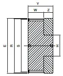 Koło pasowe zębate HD10-3M15 SIT Autentyczny